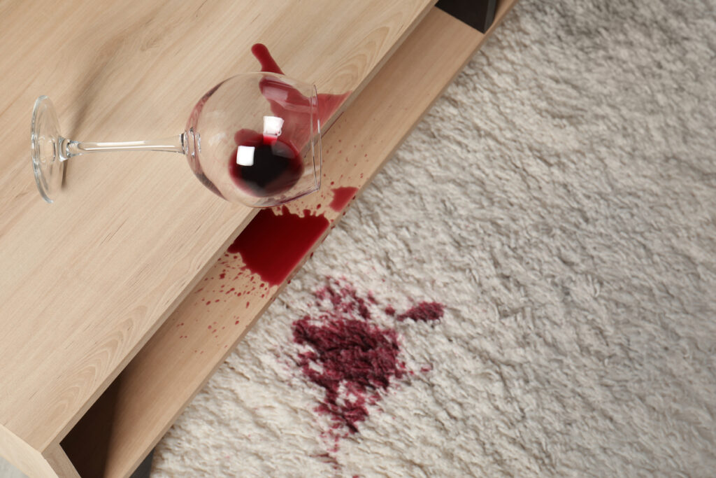 wine stains